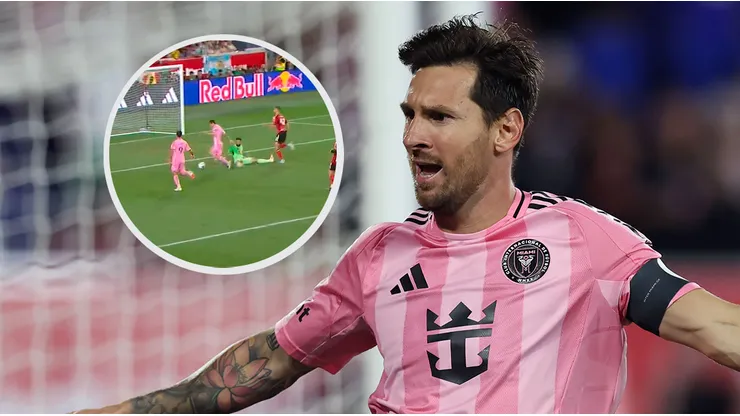 Lionel Messi le marcó por duplicado a los NYRB.