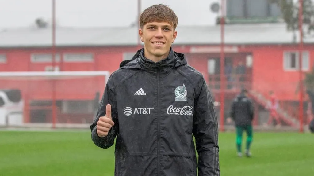 Francisco Pumpido en la Sub-20 de México.