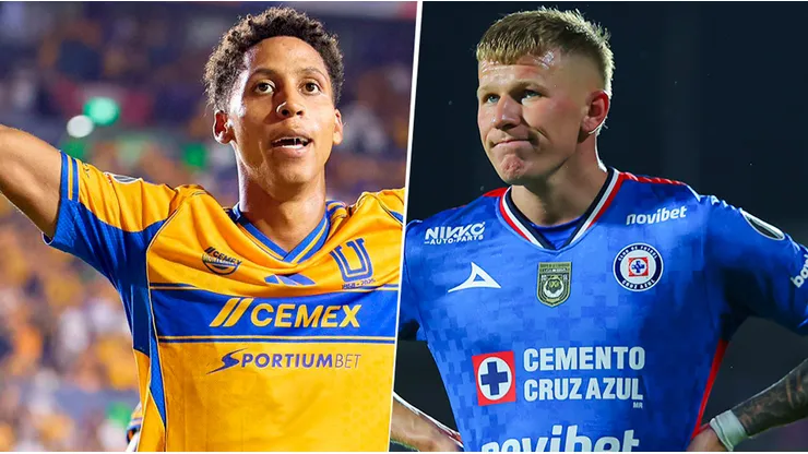 Tigres y Cruz Azul, protagonistas del sábado futbolero.