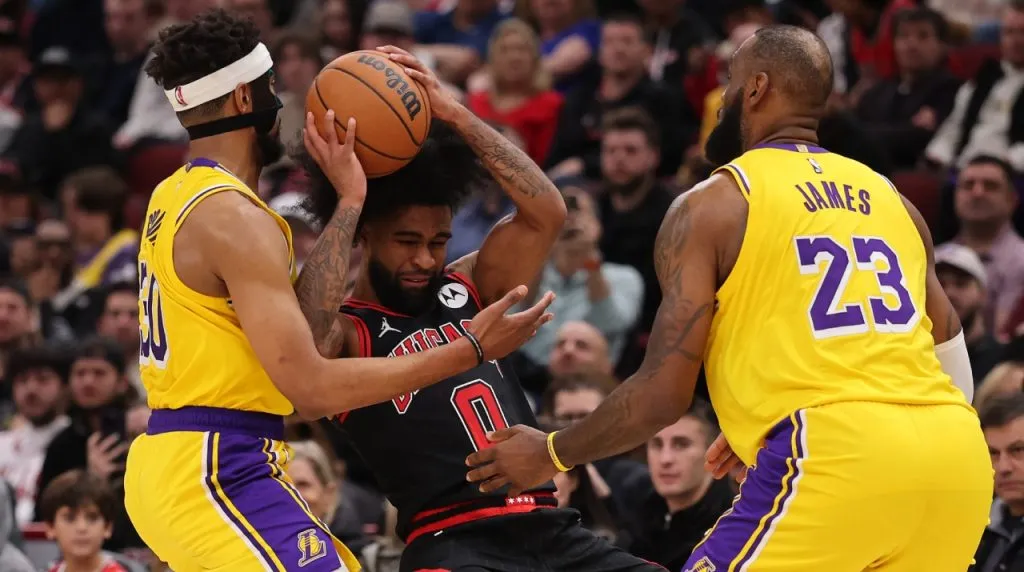 Goodwin, White y LeBron. (Foto: Getty Images)