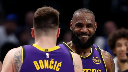 LeBron James y Luka Doncic.