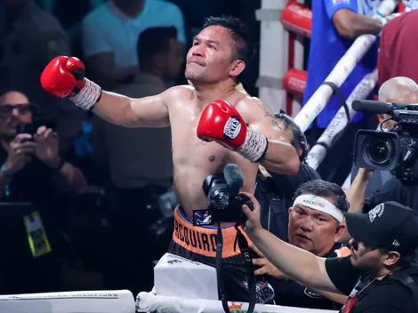 El emocionante momento de Manny Pacquiao tras su pelea vs. Mario Barrios