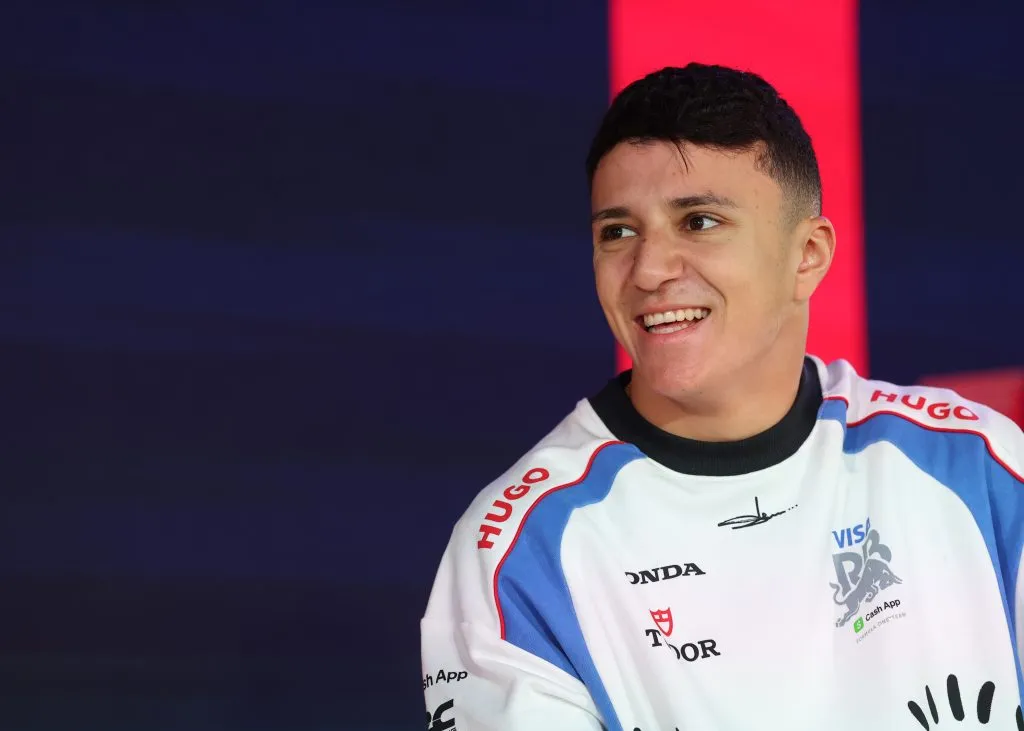 Isack Hajdar, uno de los novatos de la Fórmula 1 (Getty Images)