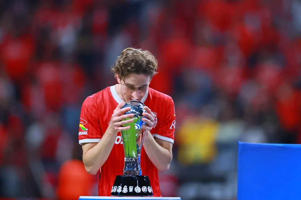 Marcel Ruiz por ahora se queda en Toluca (Getty Images)