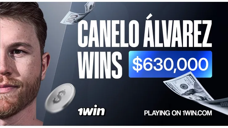 Canelo Álvarez gana un récord de USD 630.000 tras apostar por Usyk en 1win