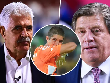 ¡Con palito a Kevin Mier! Tuca Ferretti discutió con Miguel Herrera por Rodrigo Parra