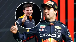 Patricio O'Ward y Sergio Pérez, pilotos mexicanos