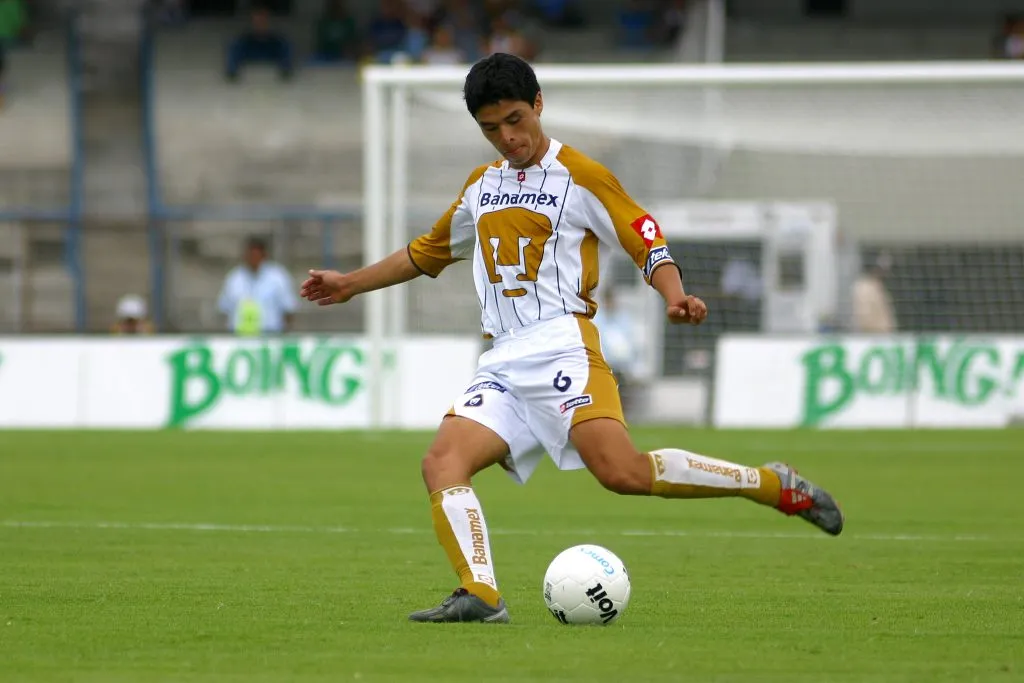 Gonzalo Pineda en su época de jugador de Pumas (JAM Media)