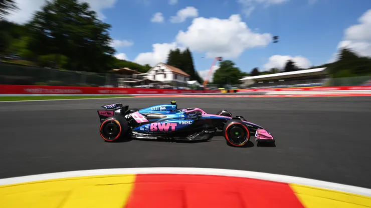 Alpine en el Gran Premio de Bélgica 2025