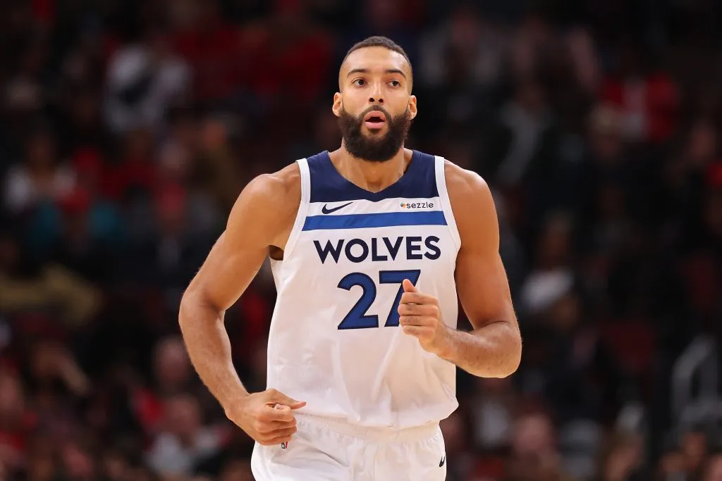 Rudy Gobert, pívot de Minnesota Timberwolves (GETTY IMAGES)