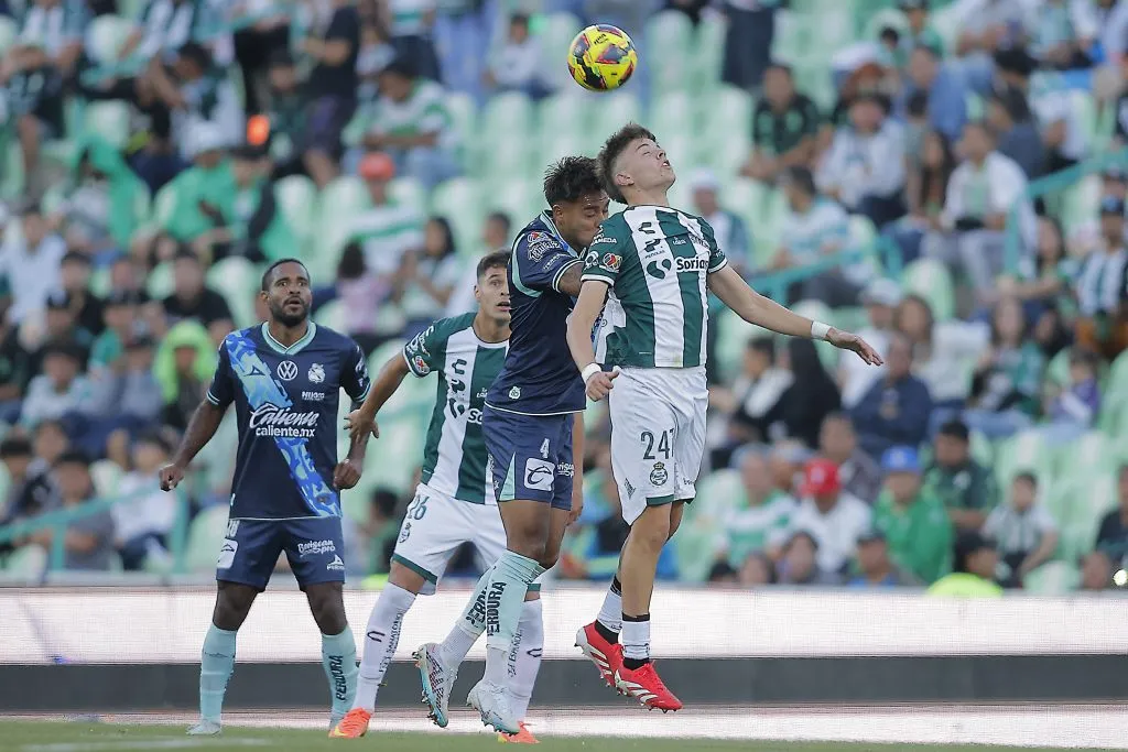 Puebla acumula dos victorias consecutivas ante Santos Laguna. (Getty Images)