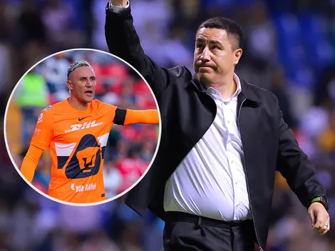 ¡Exaltado! Efraín Juárez describió el debut de Keylor en Pumas en sólo 5 palabras
