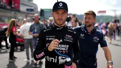 Pierre Gasly no pudo correr la carrera Sprint en Bélgica