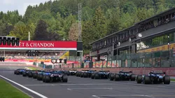 La parrilla de salida del Gran Premio de Bélgica 2025