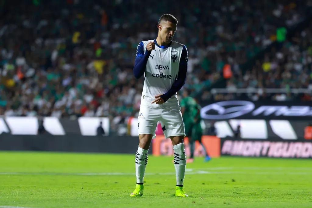 Nelson Deossa disputó 29 encuentros, anotó 7 goles y asistió una vez en Rayados hasta el momento. (Imago7)