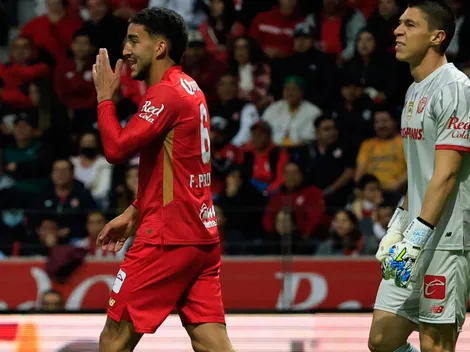 Federico Pereira realiza un osotote y anota en propia puerta para el empate de Tigres ante Toluca