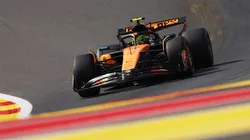 Lando Norris en el GP de Bélgica 2025