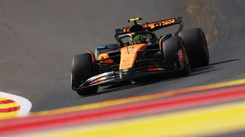 Lando Norris en el GP de Bélgica 2025