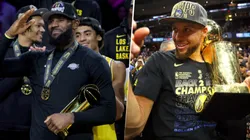 LeBron James vs. Stephen Curry: anillos en la NBA