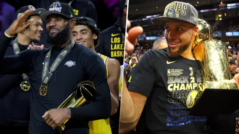 LeBron James vs. Stephen Curry: anillos en la NBA