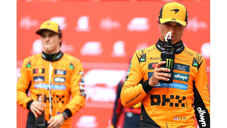 Oscar Piastri y Lando Norris