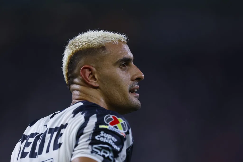 Germán Berterame arremetió con un triplete en la victoria de Rayados ante Atlas para subirse a lo más alto de la tabla de goleo con 4 tantos al igual que Ángel Sepúlveda, de Cruz Azul. (Imago7)