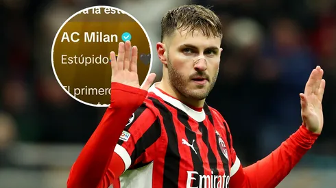 Milan 'insultó' a un compañero de Santiago Giménez
