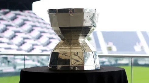El trofeo de la Leagues Cup