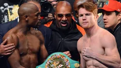 Floyd Mayweather no mostró respeto por Canelo Álvarez.