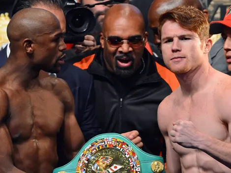 Floyd Mayweather cargó contra Canelo Álvarez con 3 palabras