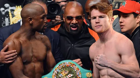 Floyd Mayweather no mostró respeto por Canelo Álvarez.