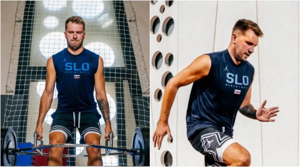 El cambio físico de Luka Doncic. (Foto: https://www.menshealth.com)