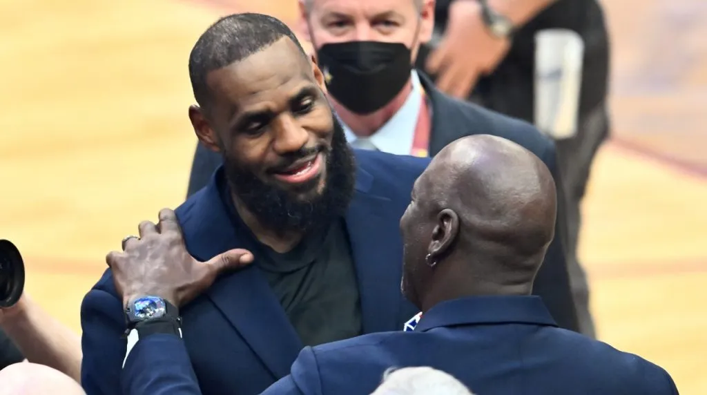 LeBron James Michael Jordan NBA