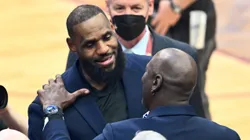 LeBron James y Michael Jordan.