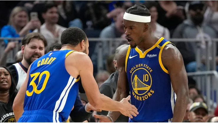 Stephen Curry y Jimmy Butler.