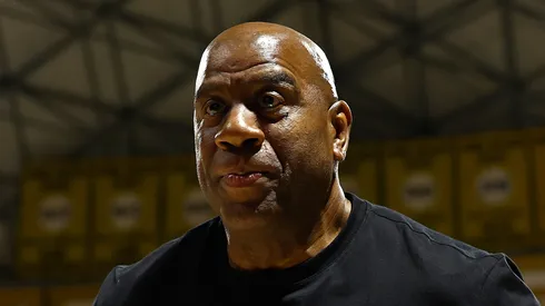 Earvin Magic Johnson, exjugador de Lakers.