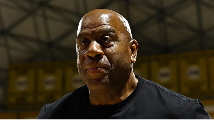 Earvin Magic Johnson, exjugador de Lakers.