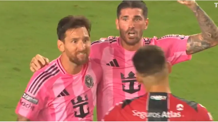 Lionel Messi, desaforado con el triunfo sobre la hora.