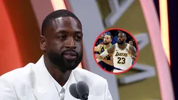 Dwyane Wade, Stephen Curry y LeBron James.