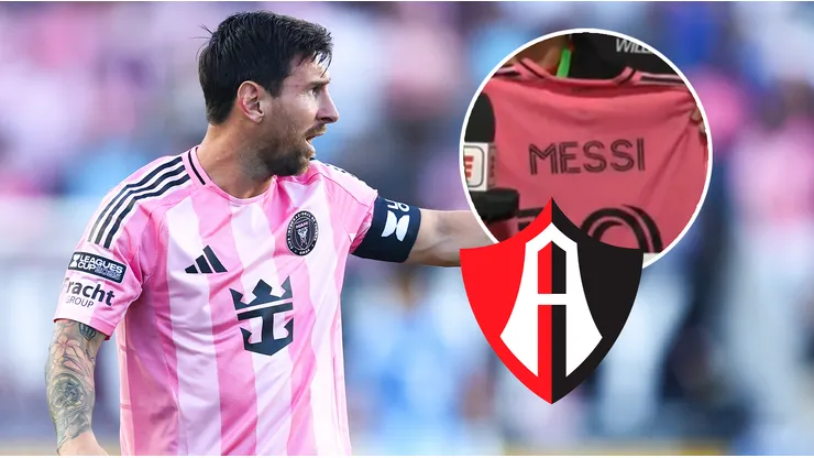 Lionel Messi le regaló su playera a dos jugadores de Atlas
