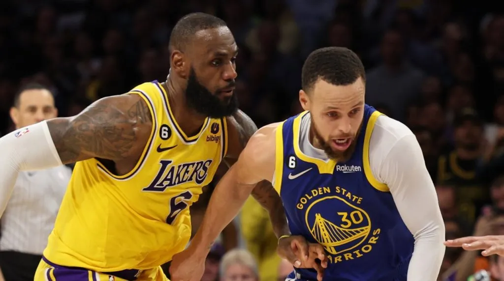 LeBron James Stephen Curry NBA