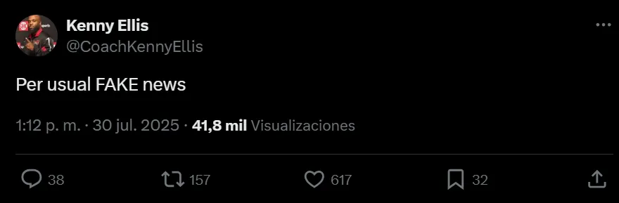 El entrenador de Gervonta Davis, Kenny Ellis, desmiente el retiro de Tank. (CAPTURA DE PANTALLA)