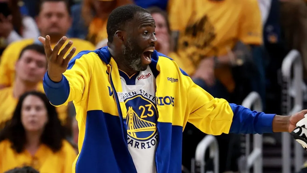 Draymond Green se mostró sorprendido por el cambio físico de Luka Doncic. (GETTY IMAGES)