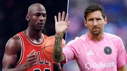 Michael Jordan y Lionel Messi