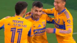 Ángel Correa marcó el primero de Tigres ante San Diego.