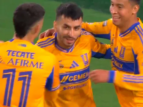 Sigue pagando con goles: Ángel Correa está de racha y volvió a anotar para Tigres en Leagues Cup
