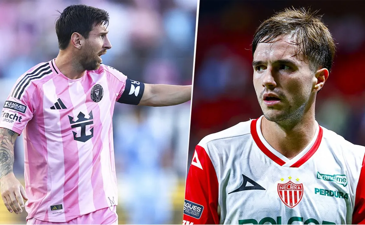 Las alineaciones de Inter Miami vs. Necaxa por la Leagues Cup 2025