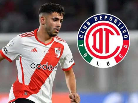 Restan detalles: la condición de River para aceptar vender a Santiago Simón a Toluca