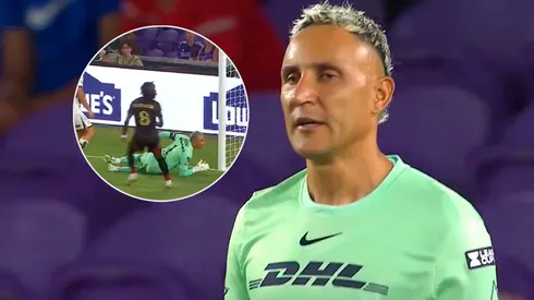 Keylor Navas falló y llegó el gol de Atlanta United.