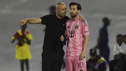 Javier Mascherano y Lionel Messi